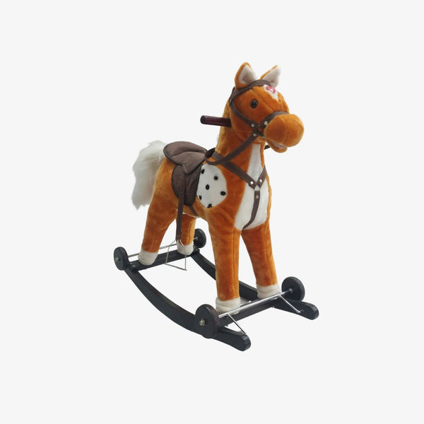 Light Orange Baby Rocking Horse